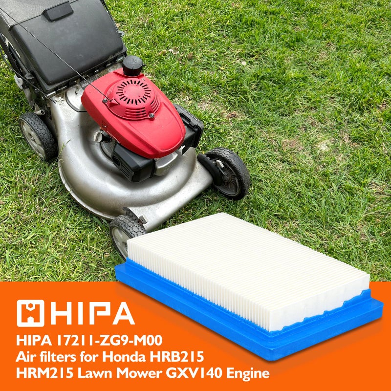 Hipa 17218-ZG9-M00 Air Filter + Pre Filter for HONDA HR215 HRM215 HRB215 GXV140 HRC215 HRM195 Lawn Mower 149cc Parts Replace 17211-ZG9-M00 17218-ZG9-M00 Filter Pack of 2 - Image 2
